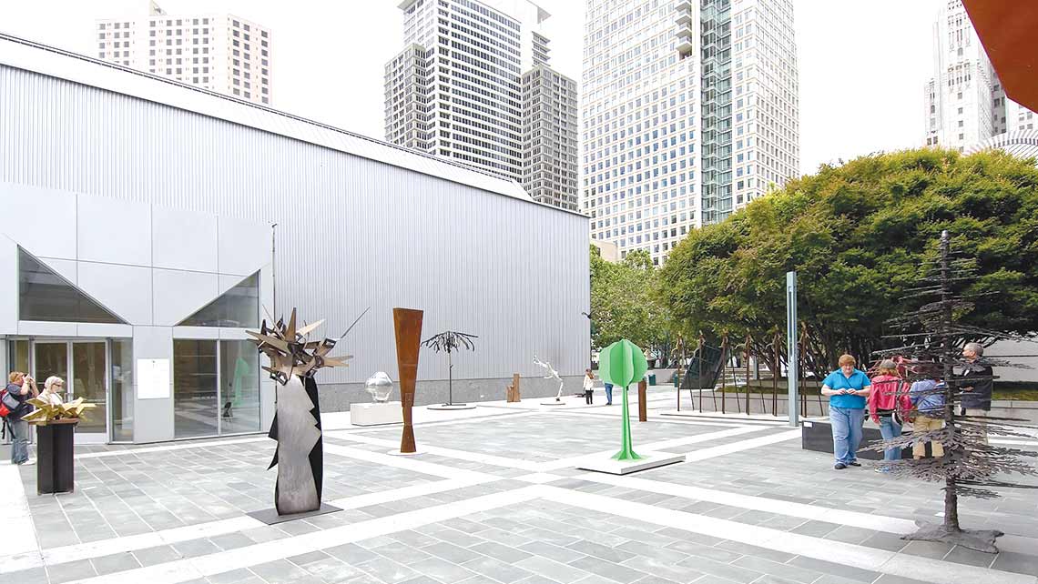 Photo of East Plaza at Yerba Buena Gardens with sculptures