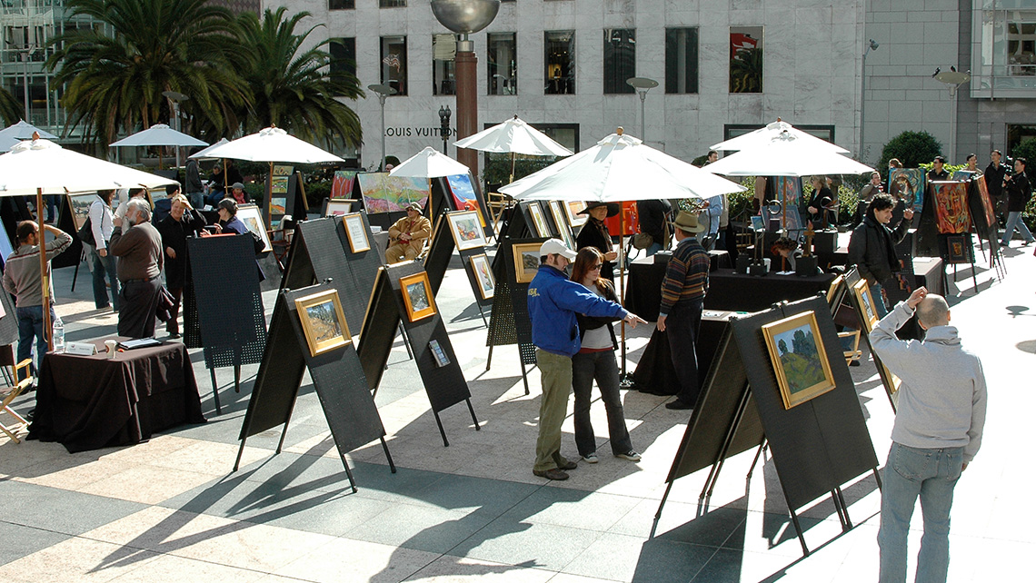 Photo of Artists Guild exhibition
