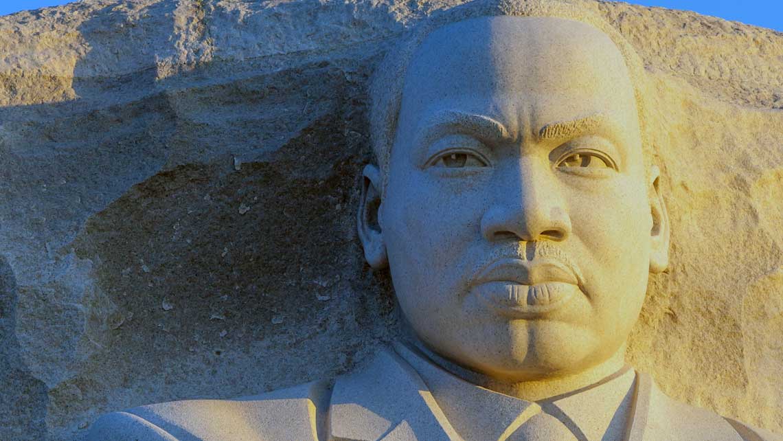 Sculpture of Martin Luther King Jr