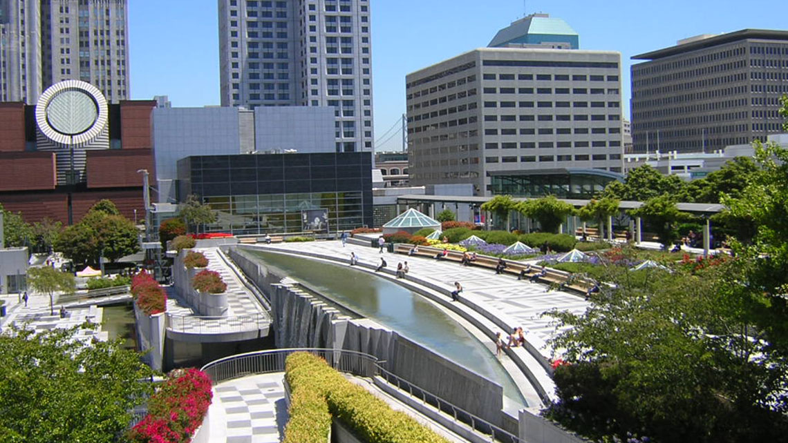 Photo of the Terrace at Yerba Buena Gardens, San Francisco