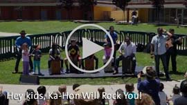 Video Link: Hey kids, Ka-Hon Wil Rock You!