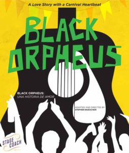 Poster for A.C.T. Stage Coach's "Black Orpheus"