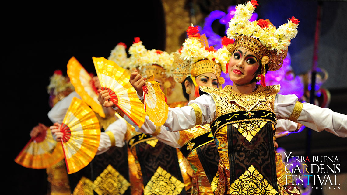Photo of Balinese music and dance group Gamelan Sekar Jaya