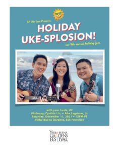 SFUkeJam Holiday Uke-splosion 2021 Songbook.
