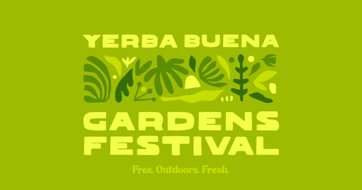 Green YBG Festival 2024 landscape graphic